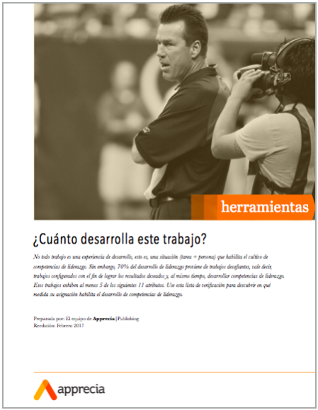 ¿Cuánto desarrolla este trabajo? - Herramienta