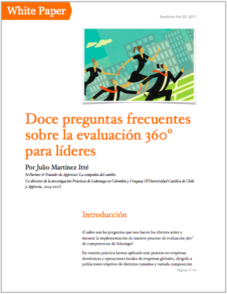 Doce preguntas frecuentes sobre la evaluación 360º para líderes - White Paper