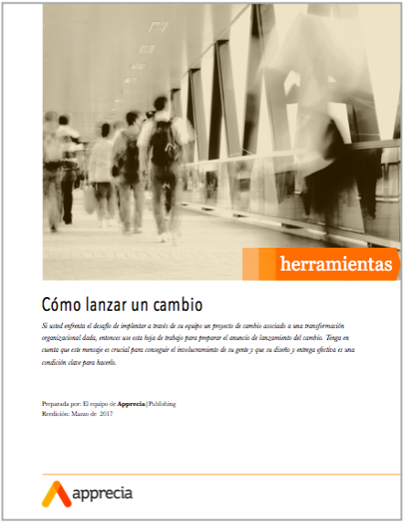 Cómo lanzar un cambio - Herramienta