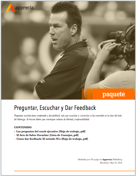 Paquete "Preguntar, Escuchar y Dar Feedback" - Kit de herramientas