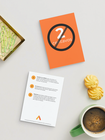 Tarjeta postal "Dos Centavos"