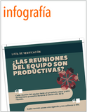 ¿Las reuniones del equipo son productivas? - Lista de Verificación - Infografía