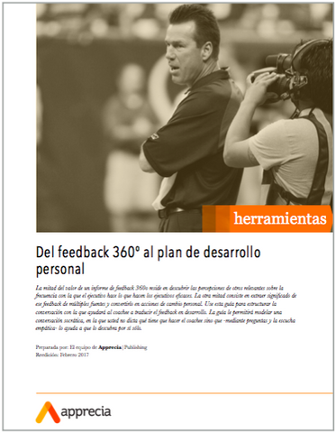 Del feedback 360º al plan de desarrollo personal - Herramienta