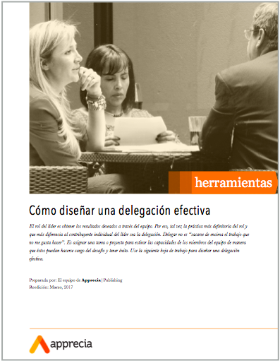 Cómo diseñar una delegación efectiva - Herramienta